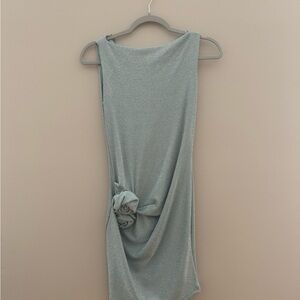 Zara NWT Slate Sleeveless Dress
